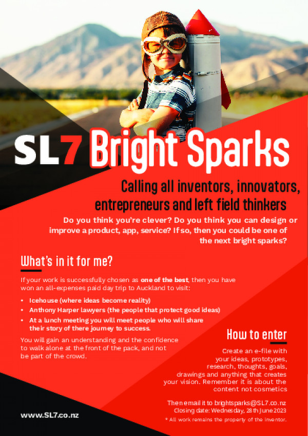 Updated Sl7 A5 Bright Sparks Flyer
