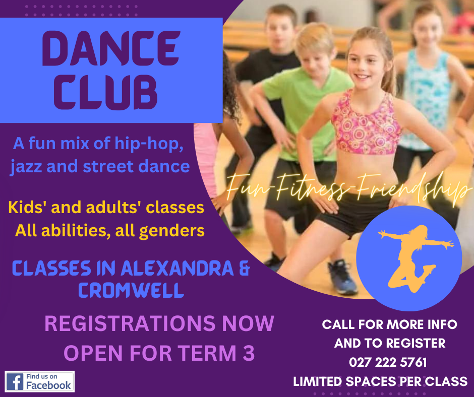 Dance Club Flyer Term 3