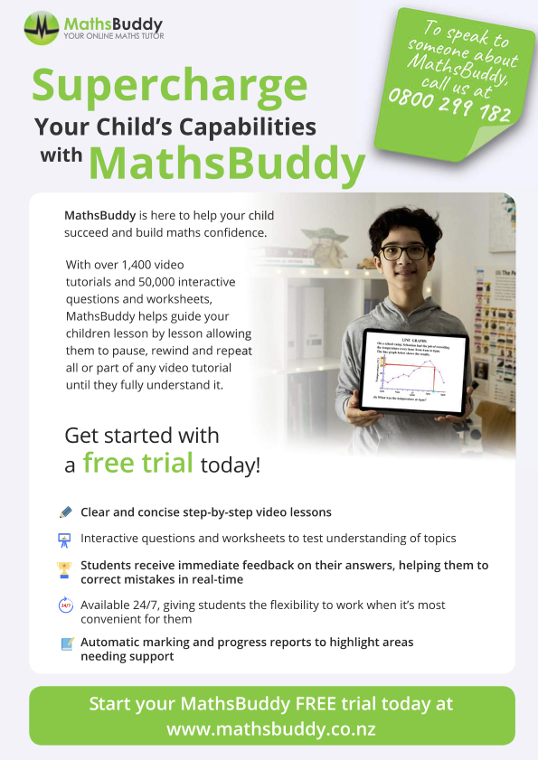 Mathsbuddy Flyer