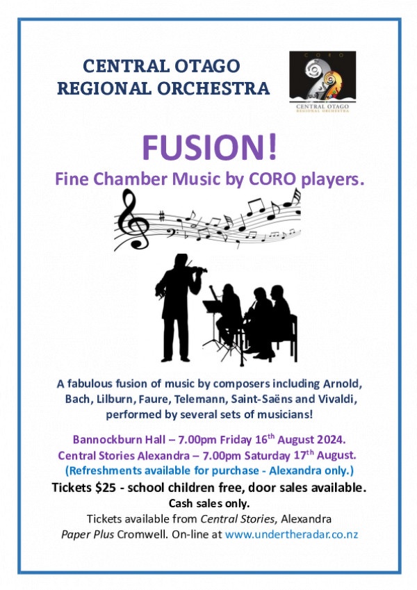 Chamber Music Poster For August 24