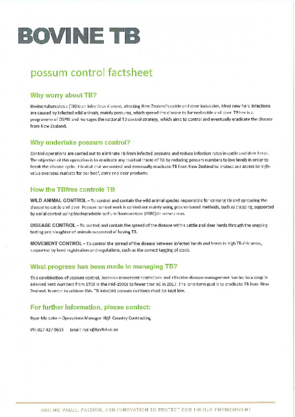 Tb Factsheet