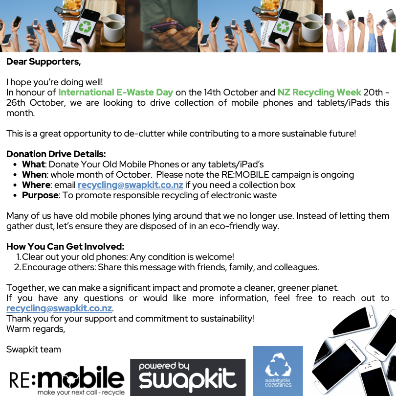 Leaflet   2025 International E Waste & Recycling Week