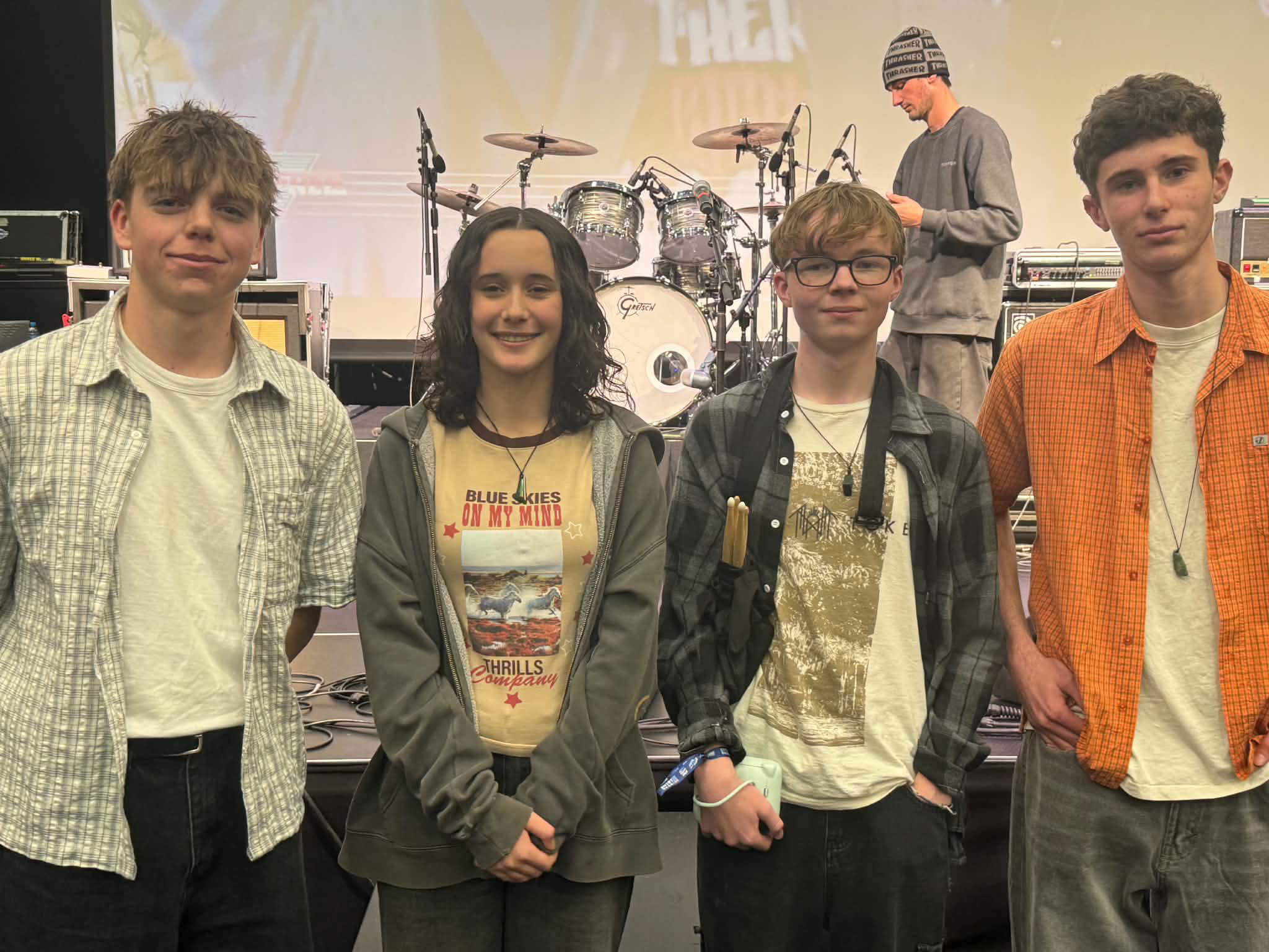Dilemma From Left To Right Aj Hart, Charlize Elliot, Harper Ingram, Callum Mcgregor