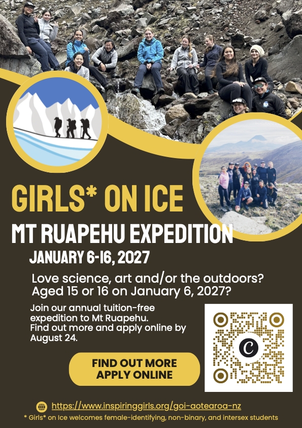 GIRLS* ON ICE - MT RUAPEHU EXPEDITION
