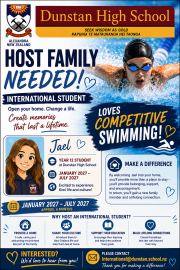 Homestay/Host Families Wanted