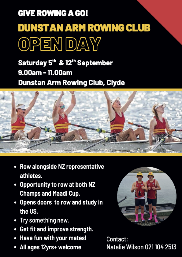 Dunstan Arm Rowing Club Open Day