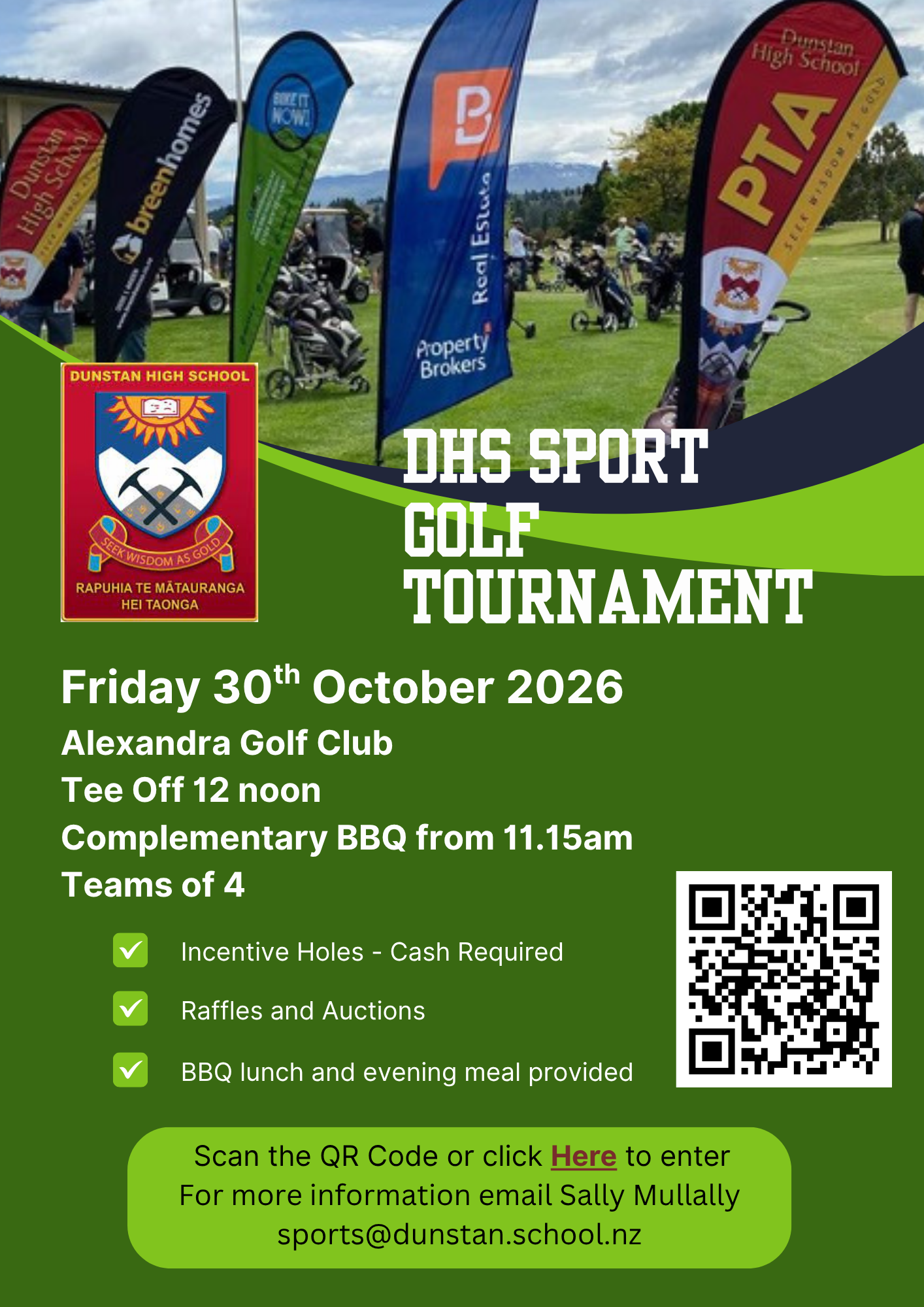 DHS Sport Fundraising Golf Tournament: