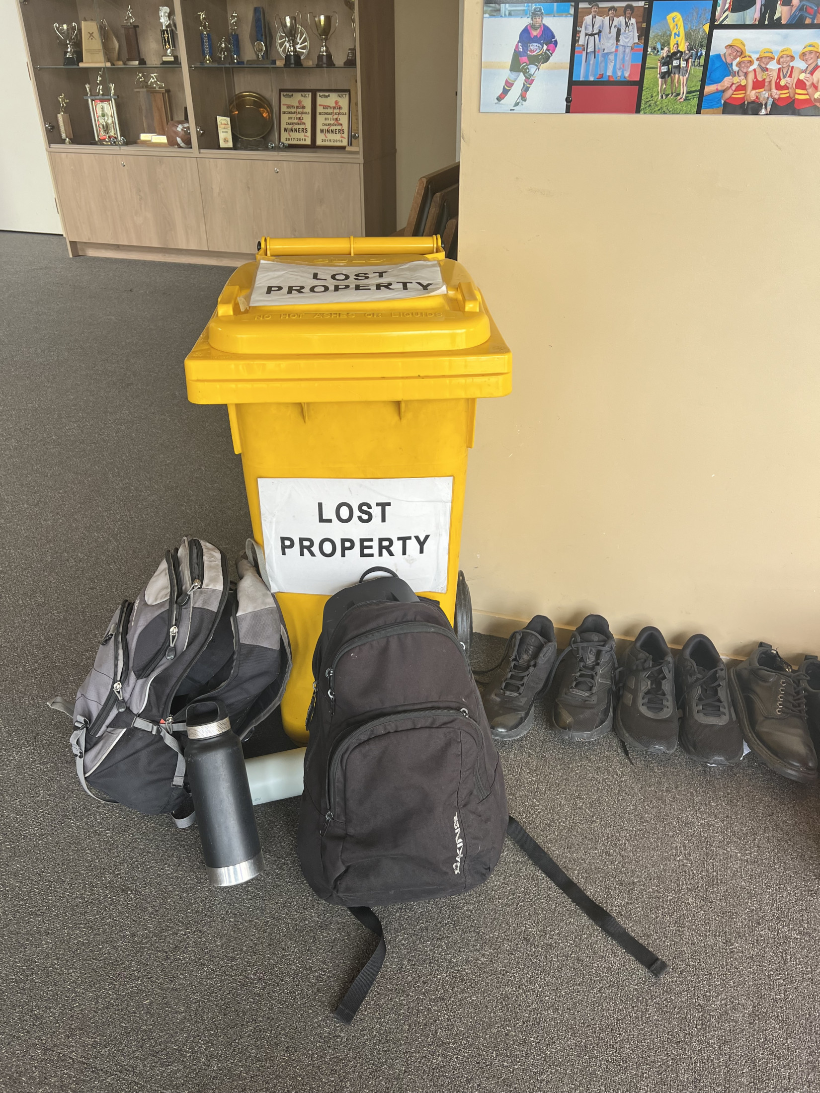 LOST PROPERTY IN THE GYM: