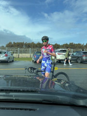 Eli Moir riding the Yunca Junior Tour of Southland