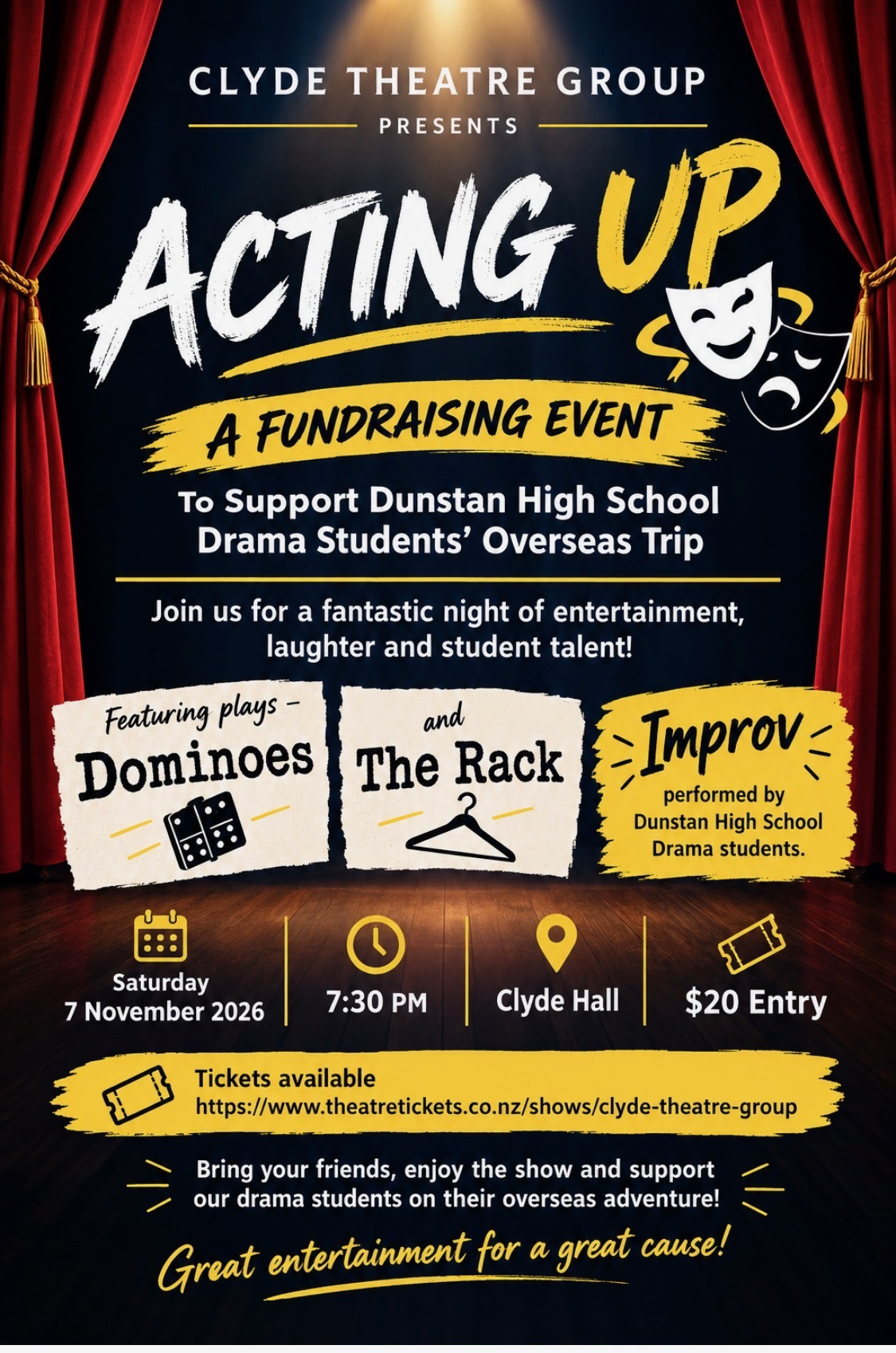 Acting Up - A Fundraising Event