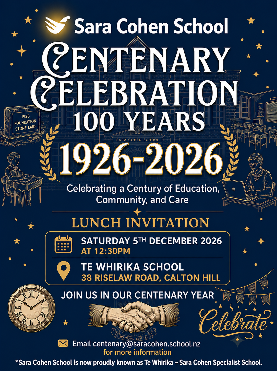 Sara Cohen School Centenary Celebrations